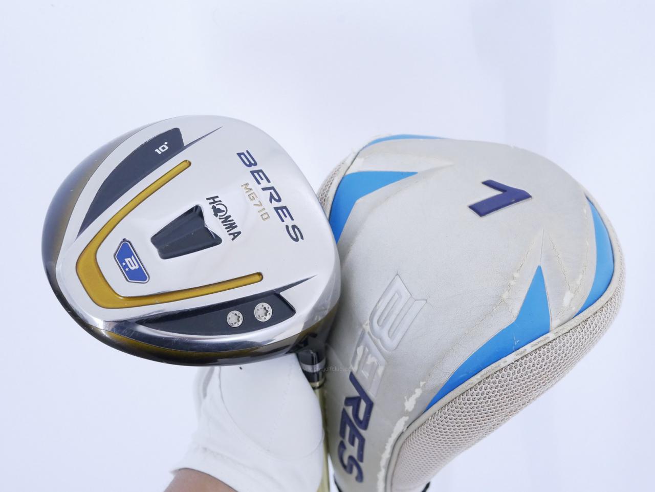 Driver : Honma : Honma Beres MG710 (460cc.) Loft 10 ก้าน ARMRQ UD49 Flex R (2 ดาว)