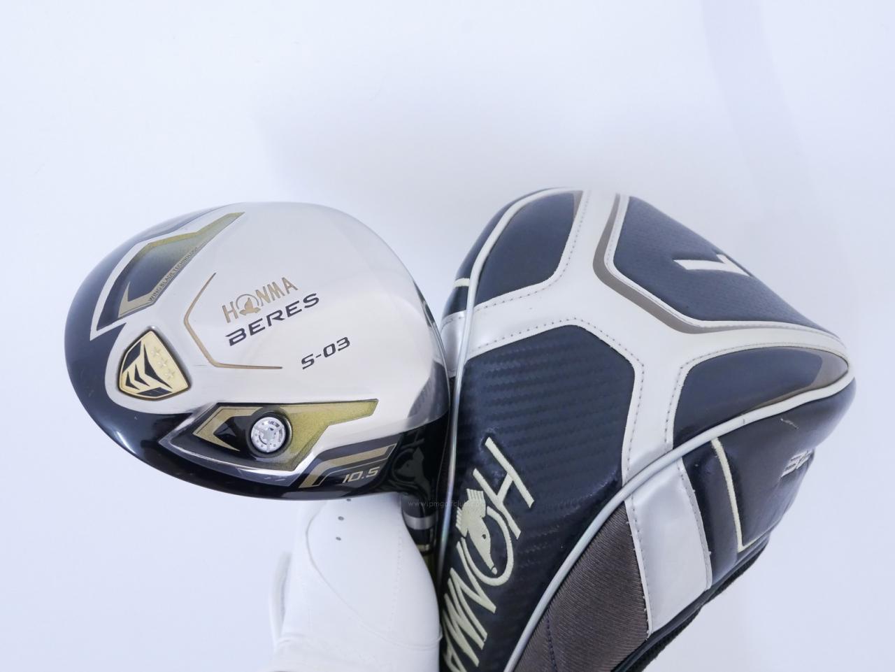 Driver : Honma : **ก้าน 3 ดาว** Honma Beres S-03 (ปี 2015) Loft 10.5 ก้าน ARMRQ 8 (49) Flex R (3 ดาว)