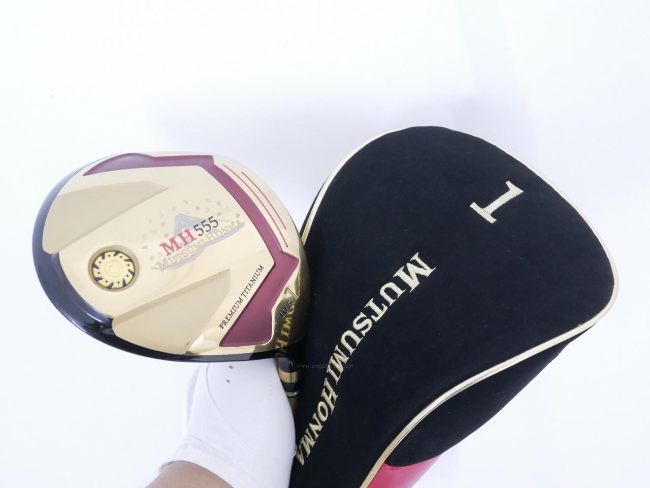 Driver : Other Brand : ไดรเวอร์ Mutsumi Honma MH555 (ปี 2022 หัวขนาด 555cc. หน้าเด้งเกินกฏ) Loft 10.5 Flex R