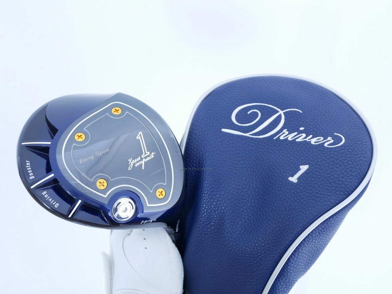 Driver : Kasco : ไดรเวอร์ Kasco ZEUS Impact Easy Spec Hi-Cor (รุ่นปี 2020 หน้าเด้งเกินกฏ หัวขนาด 480cc.) Loft 11.5 Flex R