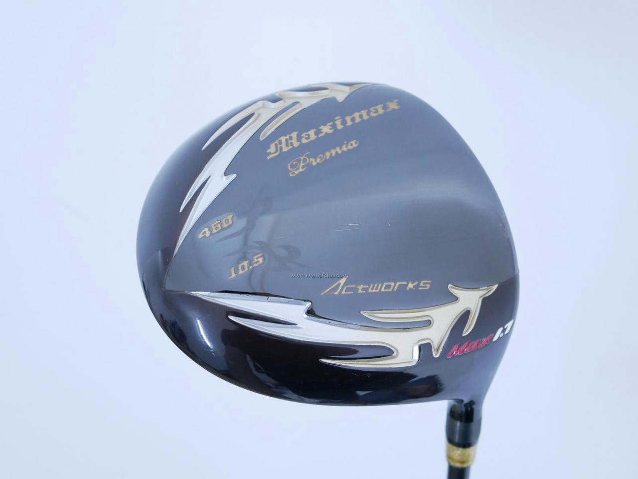 Driver : Worksgolf : Works Golf Maximax Premia MAX 1.7 (หน้าเด้งสุดๆ บางเพียง 1.7 มิล) Loft 10.5 Flex R