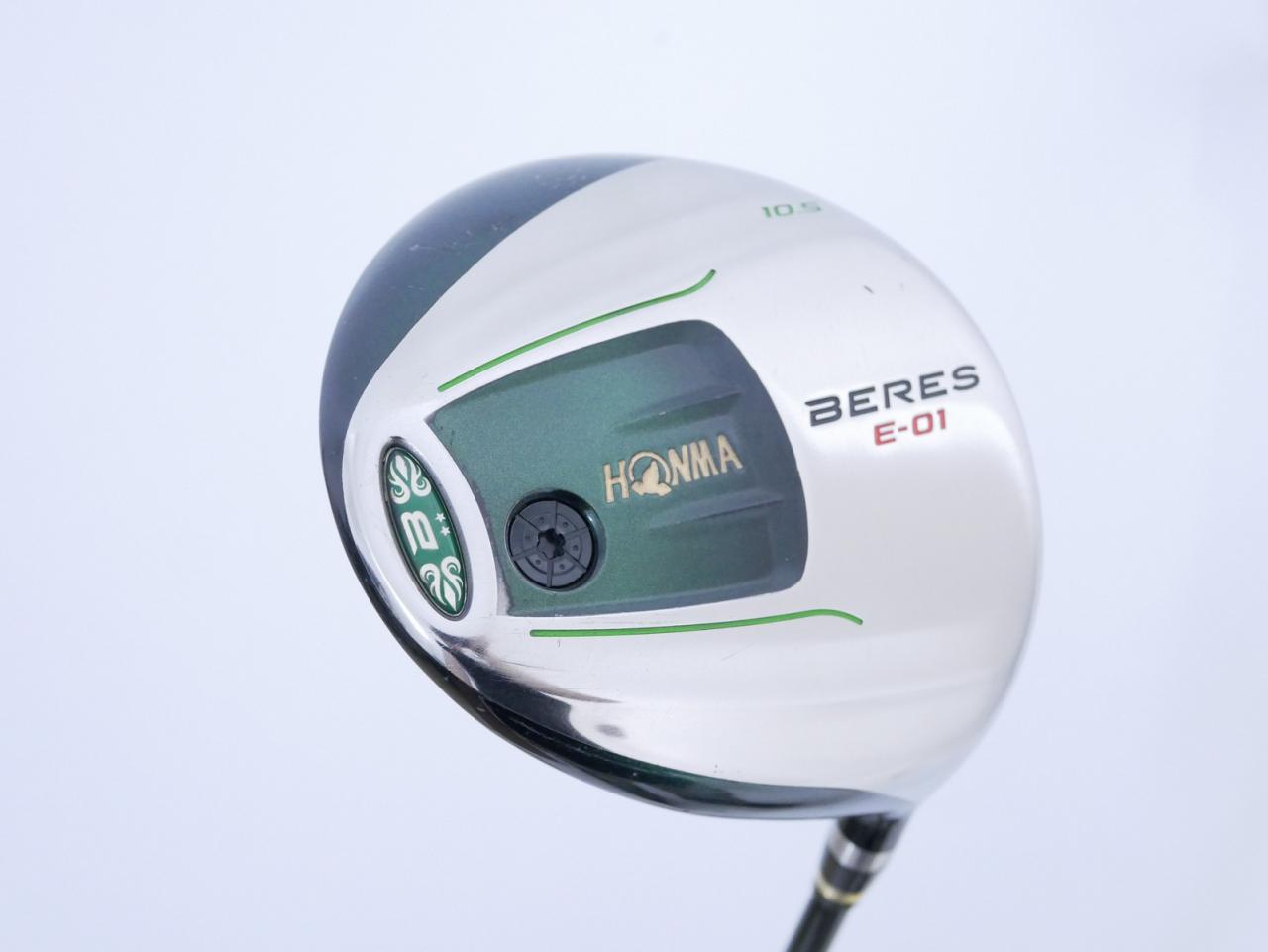Driver : Honma : ไดรเวอร์ Honma Beres E-01 (เหมาะกับซีเนียร์) Loft 10.5 ก้าน ARMRQ 6 (45) FLex R (2 ดาว)
