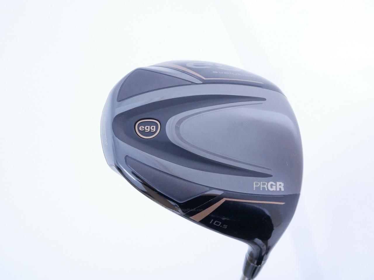 Driver : PRGR : ไดรเวอร์ PRGR Super EGG Evolution 500cc. (รุ่นล่าสุด ออกปี 2024 หน้าเด้งเกินกฏ ตีไกลมาก) Loft 10.5 Flex R2 (M-35)