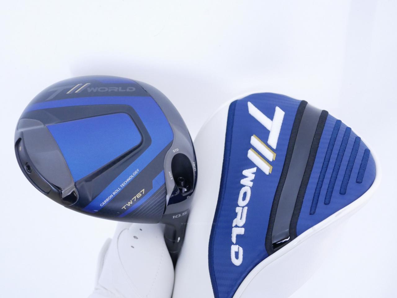 Driver : Honma : ไดรเวอร์ Honma Tour World TW767 (รุ่นล่าสุด ออกปี 2025) Loft 10.5 ก้าน Honma Vizard EZ-C Flex S
