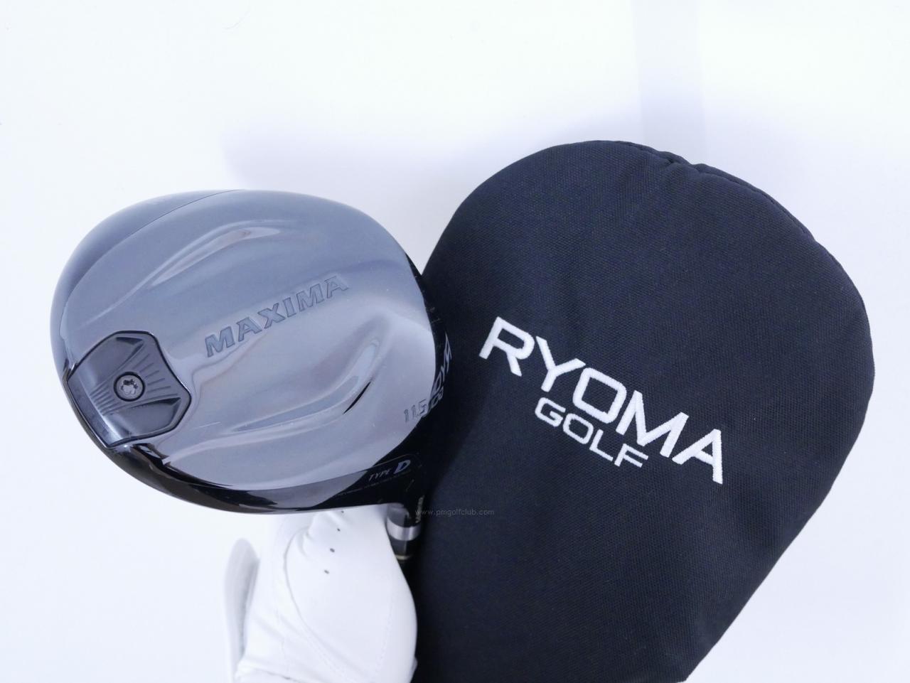 Driver : Ryoma : ไดรเวอร์ Ryoma Maxima II Type D (ออกปี 2021) Loft 11.5 ก้านตัวท็อป RYOMA BEYOND POWER II Light FLEX ∞