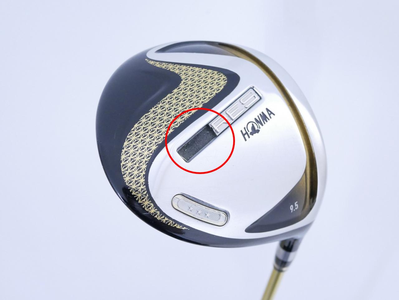 Driver : Honma : **มีตำหนิ ก้าน 3 ดาว** ไดรเวอร์ Honma Beres 2020 (ออกปี 2020) Loft 9.5 ก้าน Honma ARMRQ (47) Flex SR (3 ดาว)