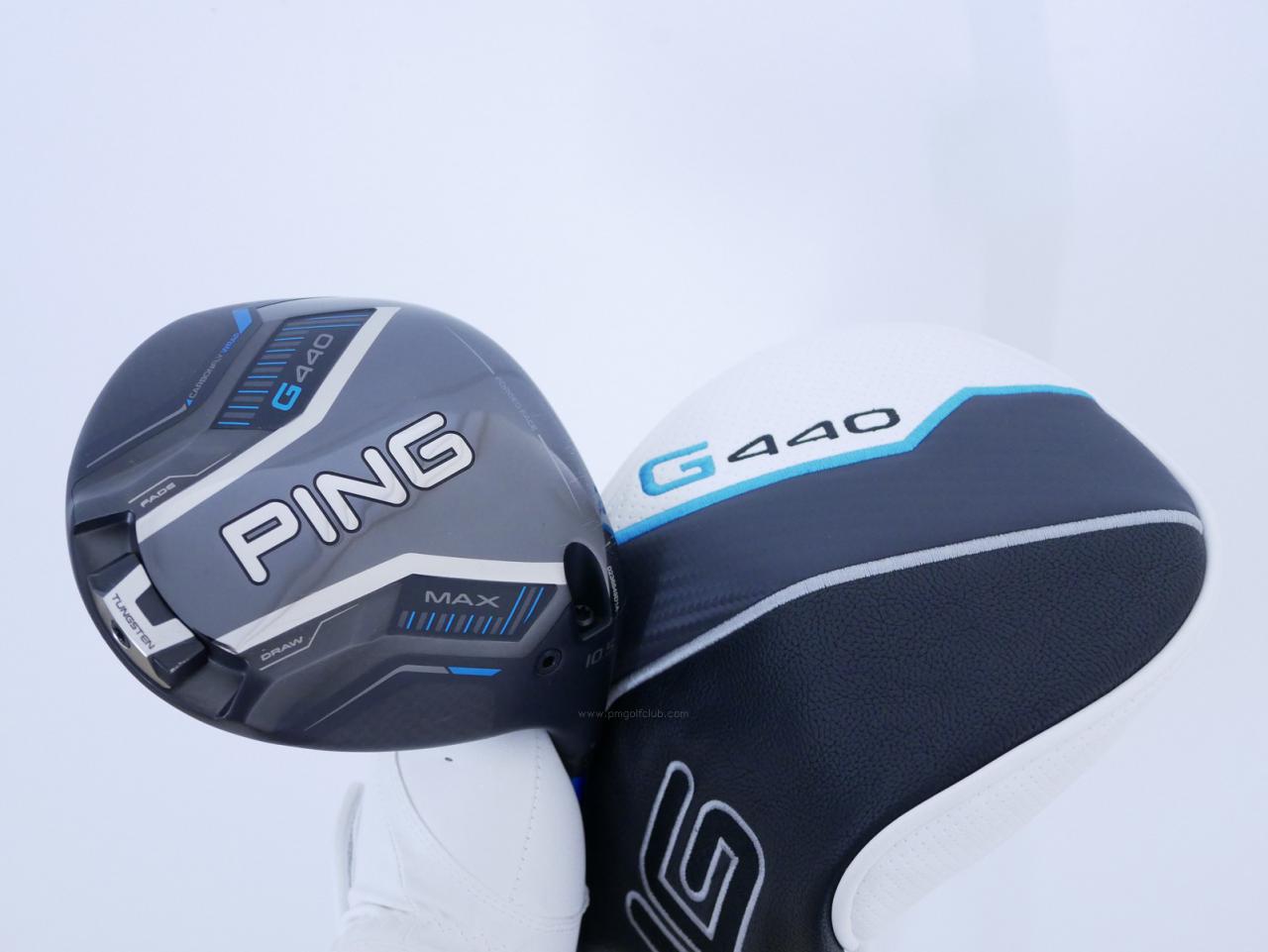 Driver : PING : ไดรเวอร์ Ping G440 Max (รุ่นล่าสุด ออกปี 2025 Japan Spec) Loft 10.5 ก้าน Ping Alta J CB Flex SR