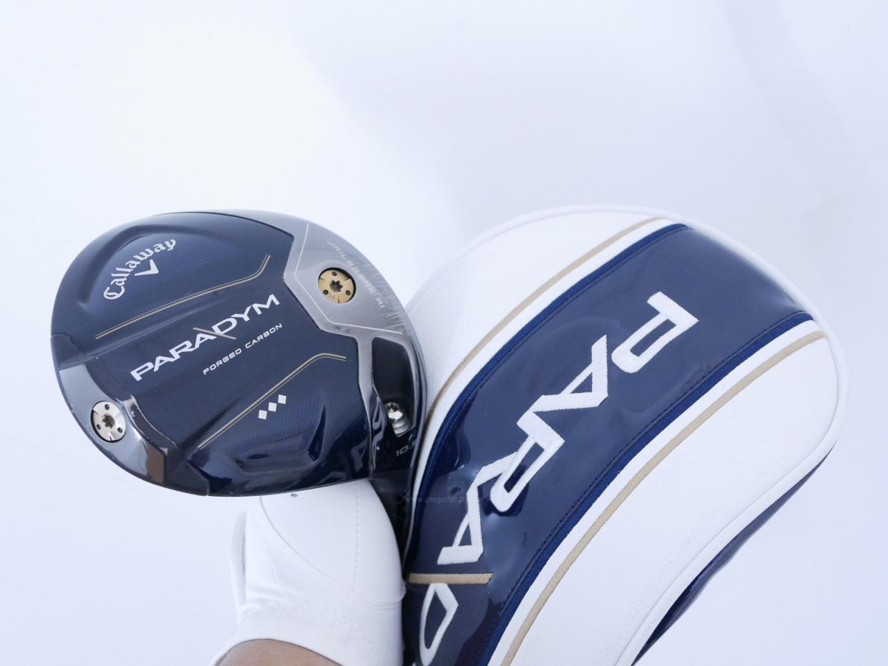 Driver : Callaway : ไดรเวอร์ Callaway Paradym Triple Diamond (รุ่นปี 2023 Low Spin สุดๆ) Loft 10.5 (ปรับได้) ก้าน Mitsubishi TENSEI 55 Flex S