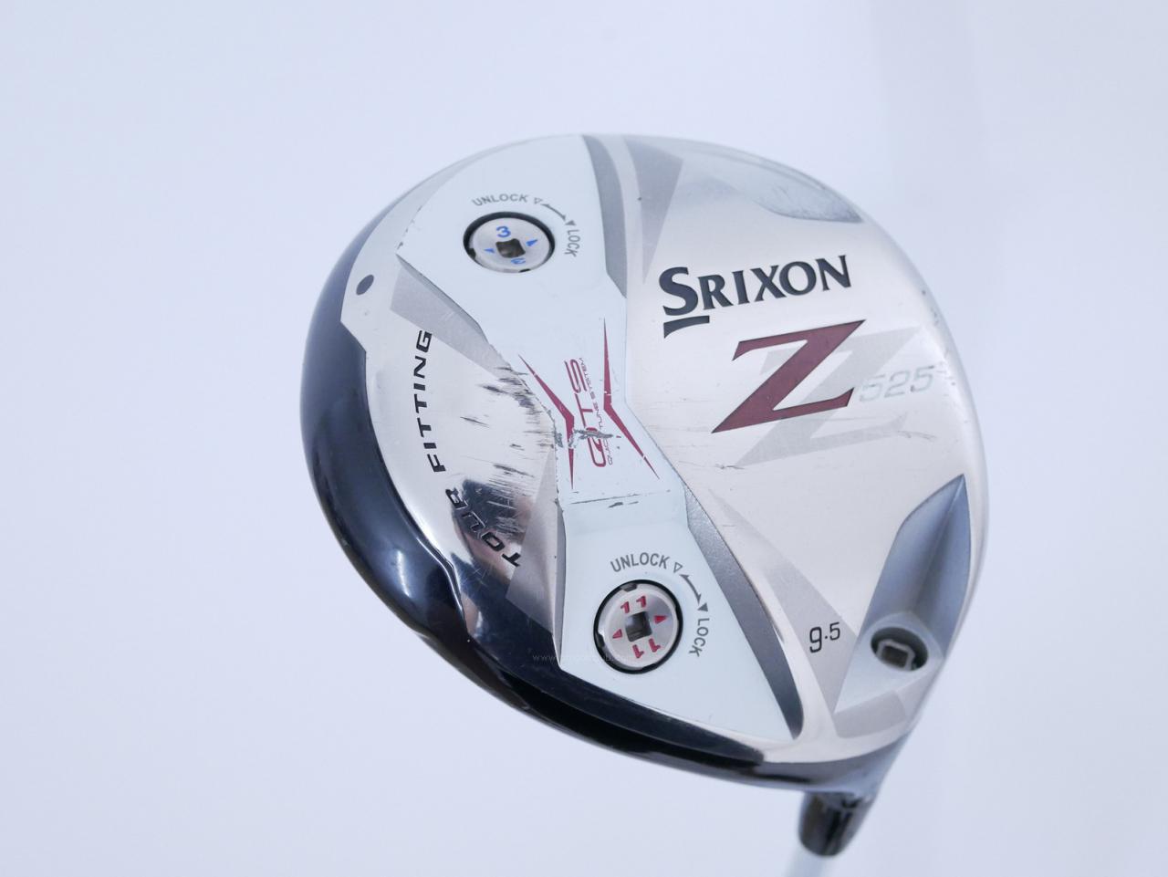 Driver : Other Brand : **มีบุบ** ไดรเวอร์ Srixon Z525 Loft 9.5 ก้าน Miyazaki KENA 6 Flex S