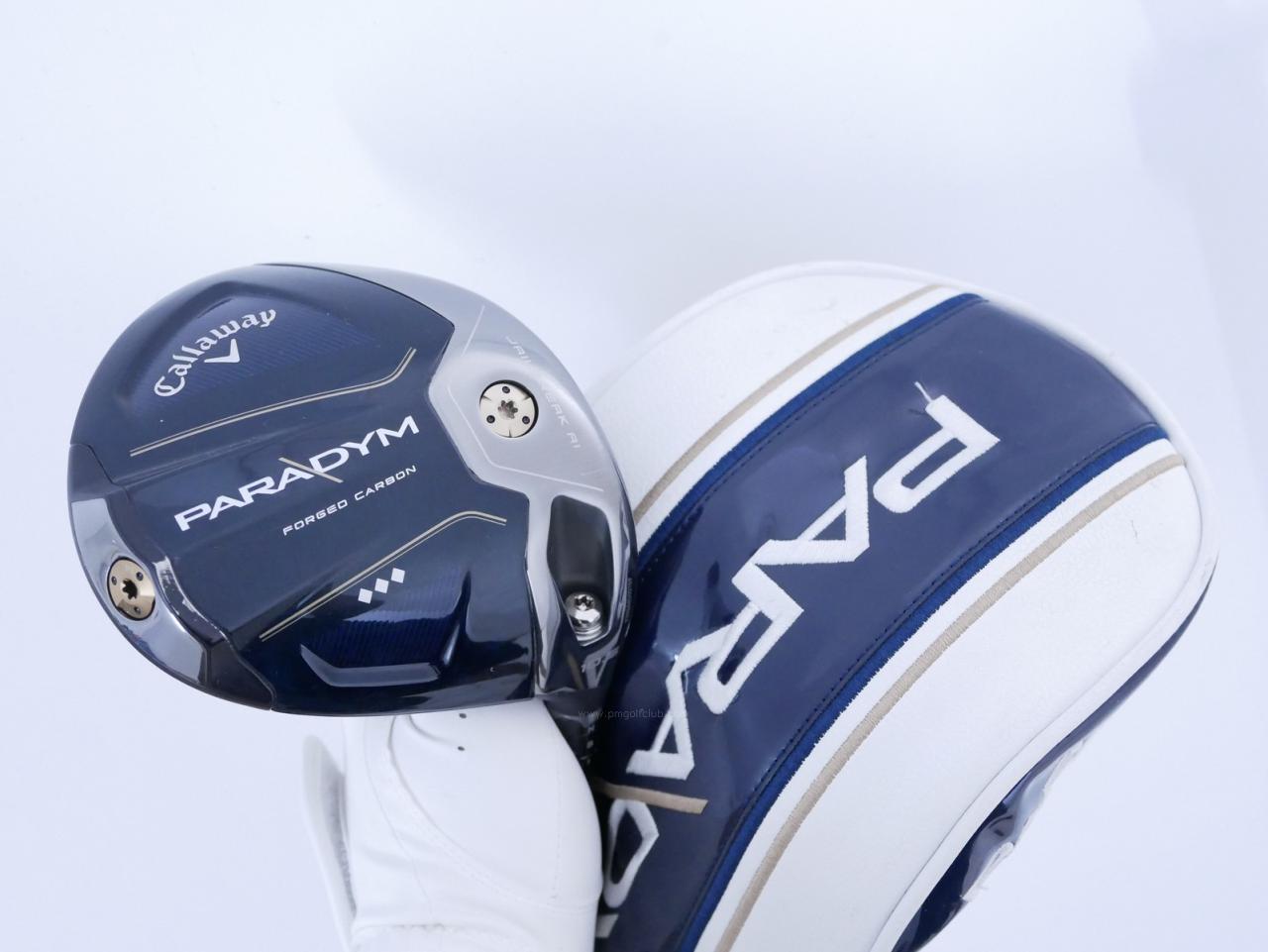 Driver : Callaway : ไดรเวอร์ Callaway Paradym Triple Diamond (รุ่นปี 2023 Low Spin สุดๆ) Loft 10.5 (ปรับได้) ก้าน Mitsubishi TENSEI 55 Flex S