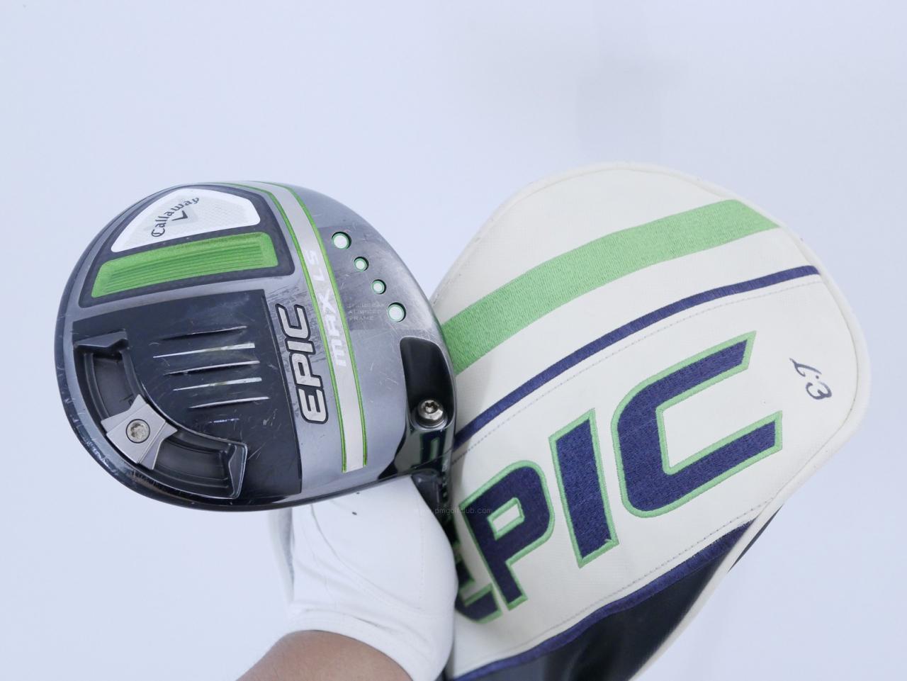Driver : Callaway : ไดรเวอร์ Callaway EPIC MAX LS (รุ่นปี 2021) Loft 9 ก้าน Mitsubishi Diamana 40 Flex S