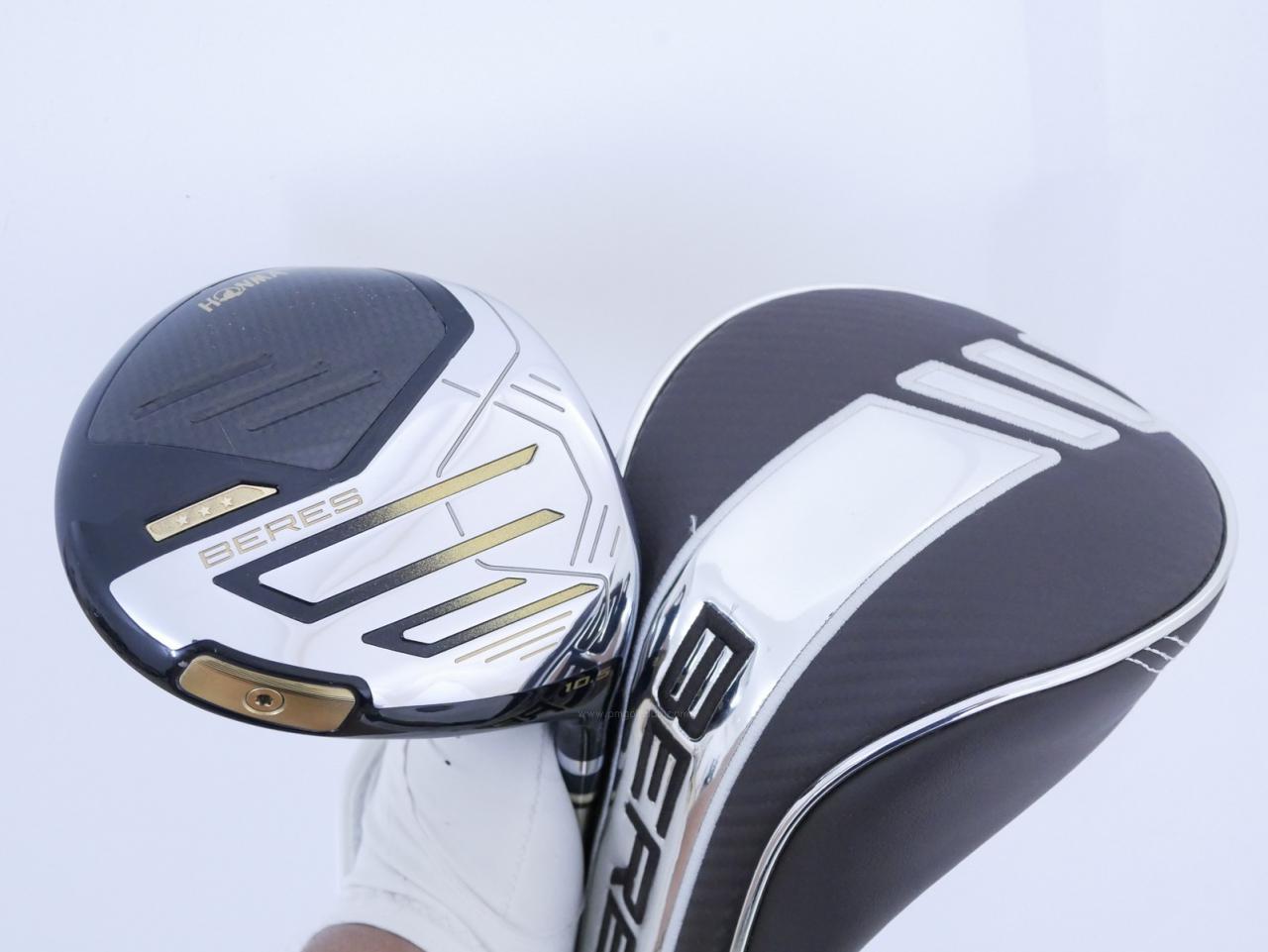 Driver : Honma : **ก้าน 3 ดาว** ไดรเวอร์ Honma Beres 09 (รุ่นล่าสุด ออกปี 2024) Loft 10.5 ก้าน Honma ARMRQ FX Flex SR (3 ดาว)