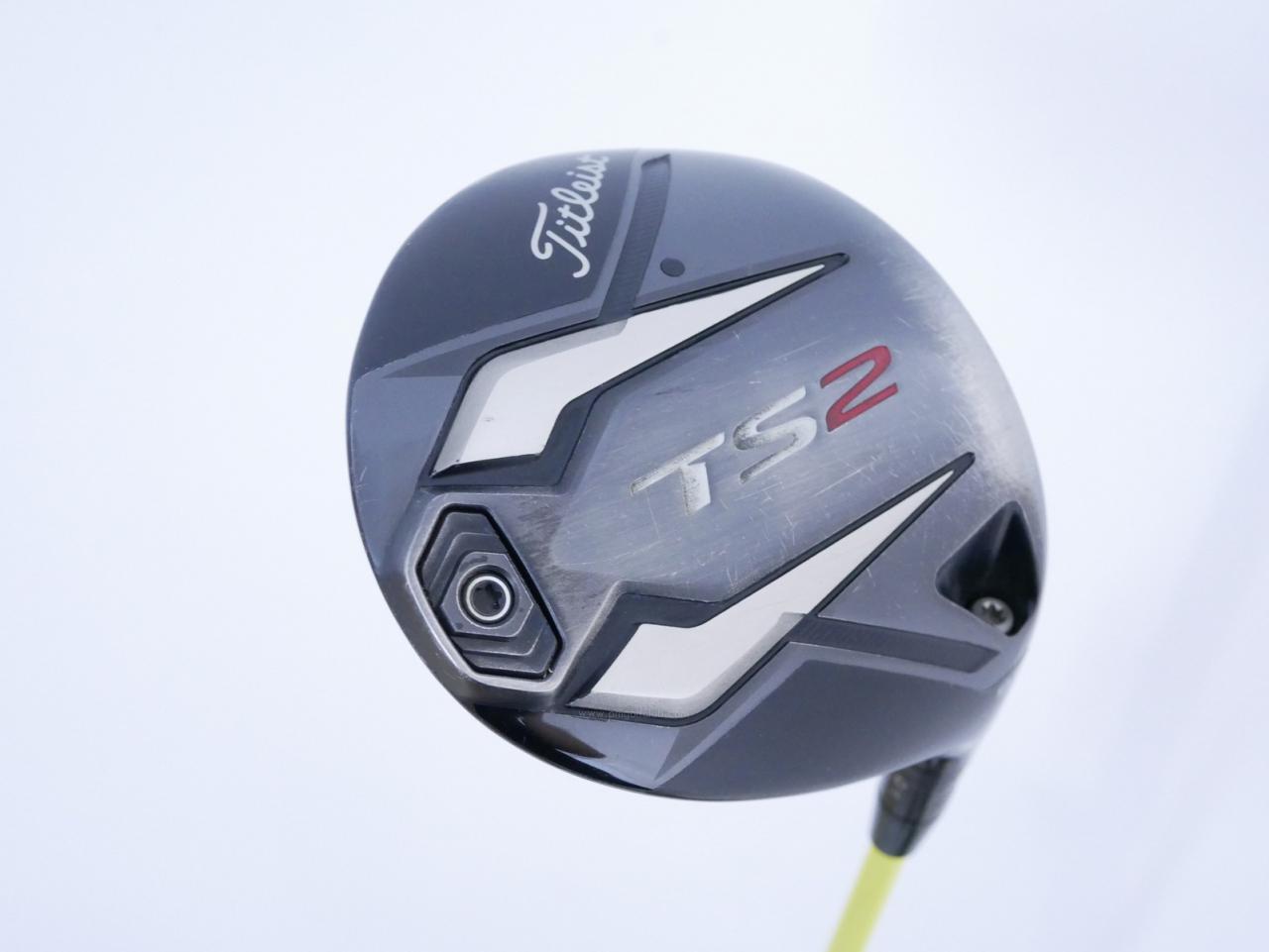 Driver : Titleist : **มีบุบ** ไดรเวอร์ Titleist TS2 (ออกปี 2018) Loft 9.5 ก้าน UST Mamiya ATTAS PUNCH 7 Flex S