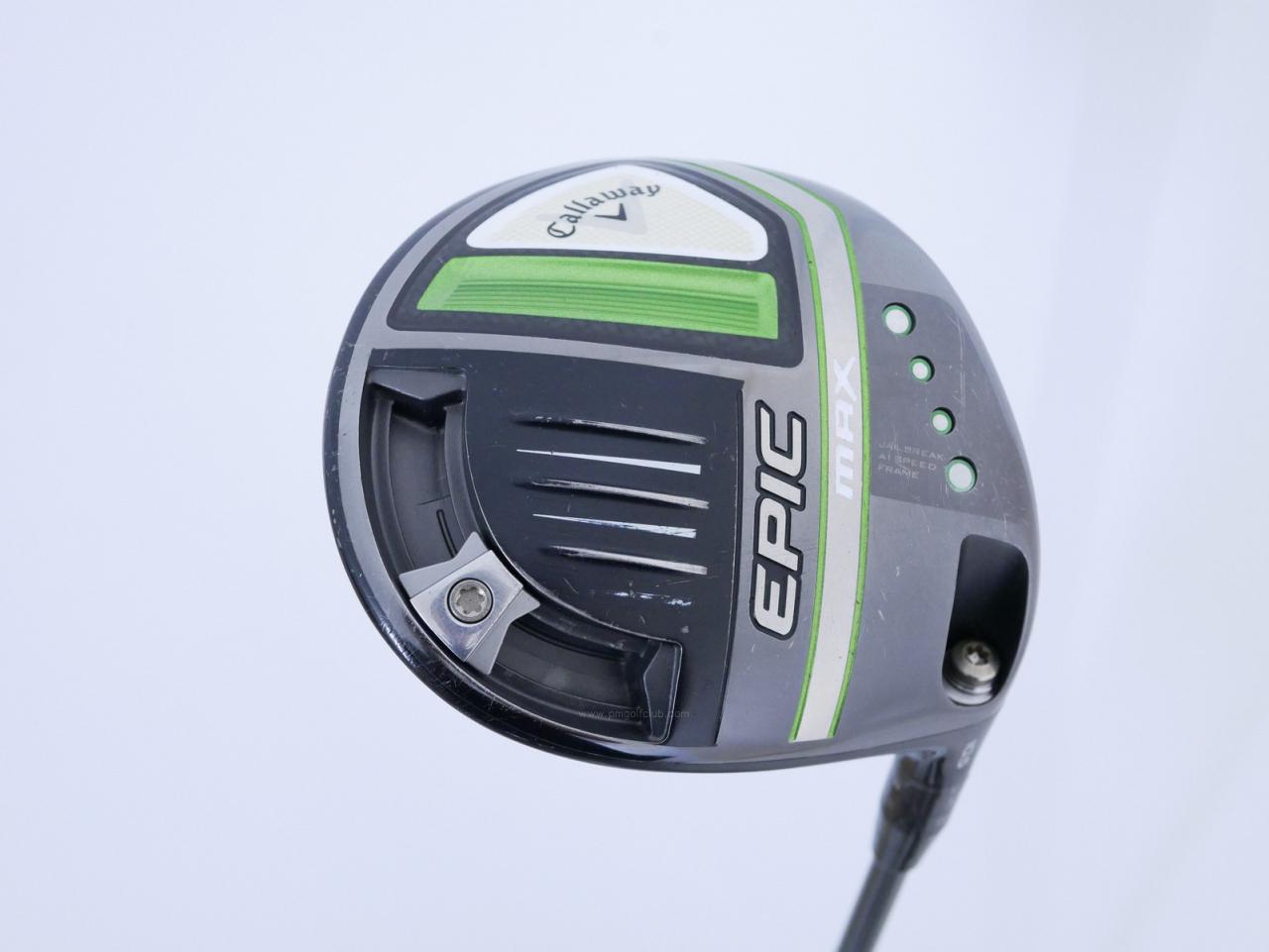 Driver : Callaway : ไดรเวอร์ Callaway EPIC MAX (รุ่นปี 2021) Loft 10.5 ก้าน Mitsubishi Diamana 40 Flex SR