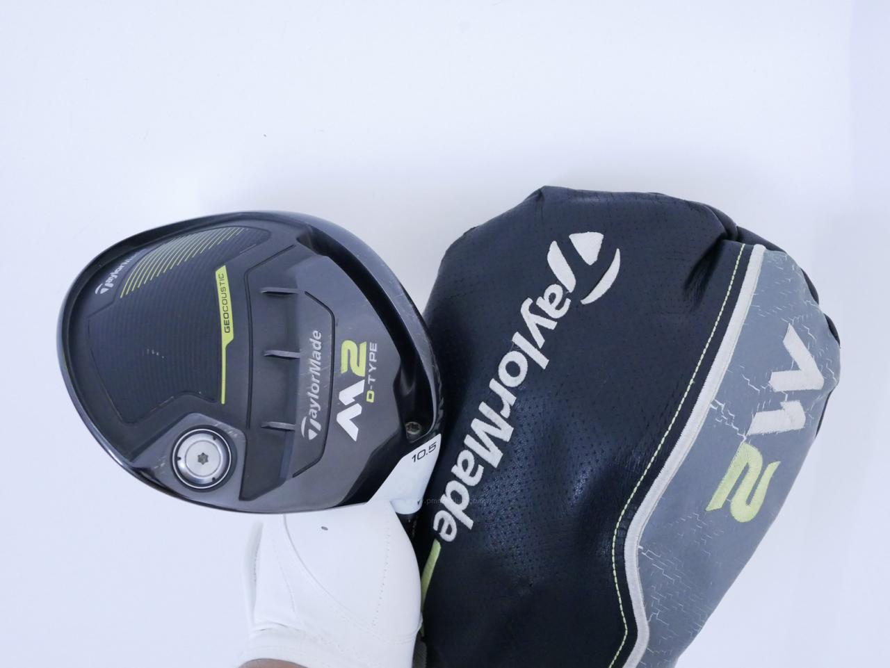 Driver : Taylormade : **มีบุบ** ไดรเวอร์ Taylormade M2 D-Type (460cc.) Loft 10.5 ก้าน Fujikura Speeder 569 Evolution V Flex X