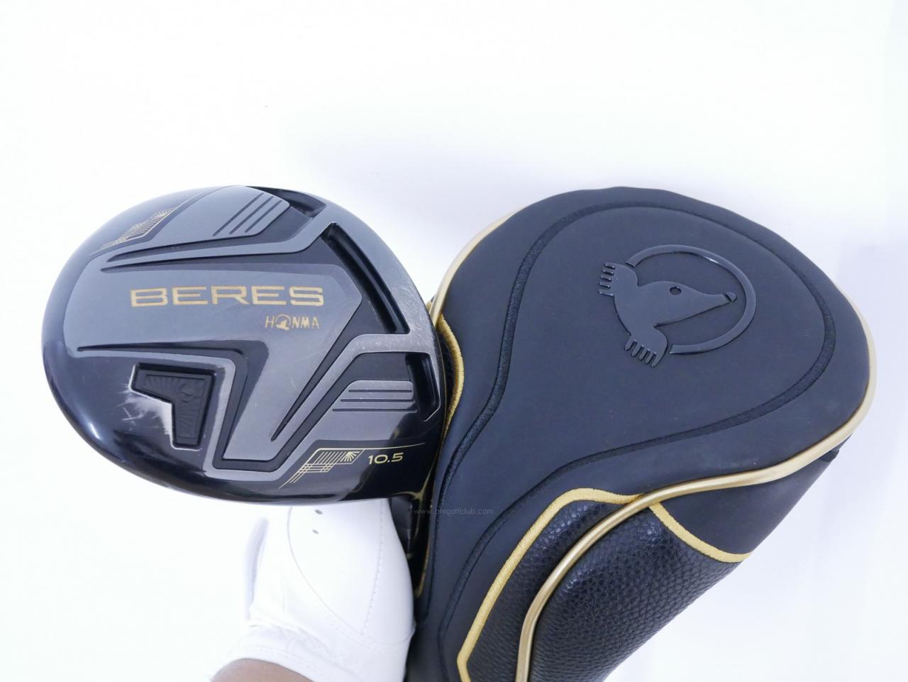 Driver : Honma : ไดรเวอร์ Honma Beres Black (รุ่นปี 2023) Loft 10.5 ก้าน Honma ARMRQ MX Flex SR