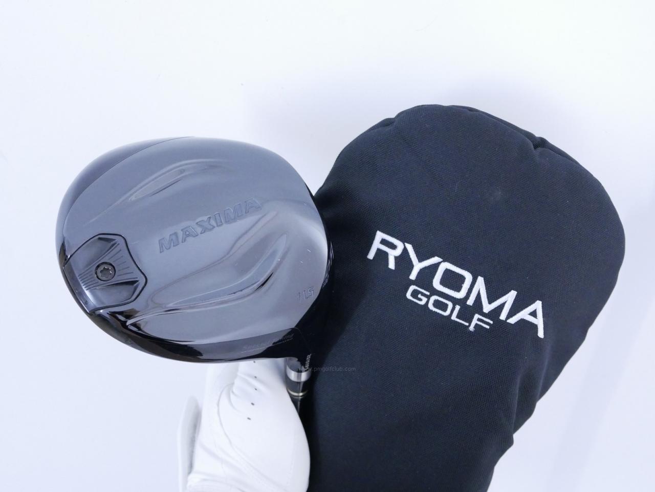 Driver : Ryoma : ไดรเวอร์ Ryoma Maxima II Special Tuning (ออกปี 2022 หน้าเด้งเกินกฏ ไกลมากๆๆ) Loft 11.5 ก้านตัวท็อป RYOMA BEYOND POWER II Light FLEX ∞