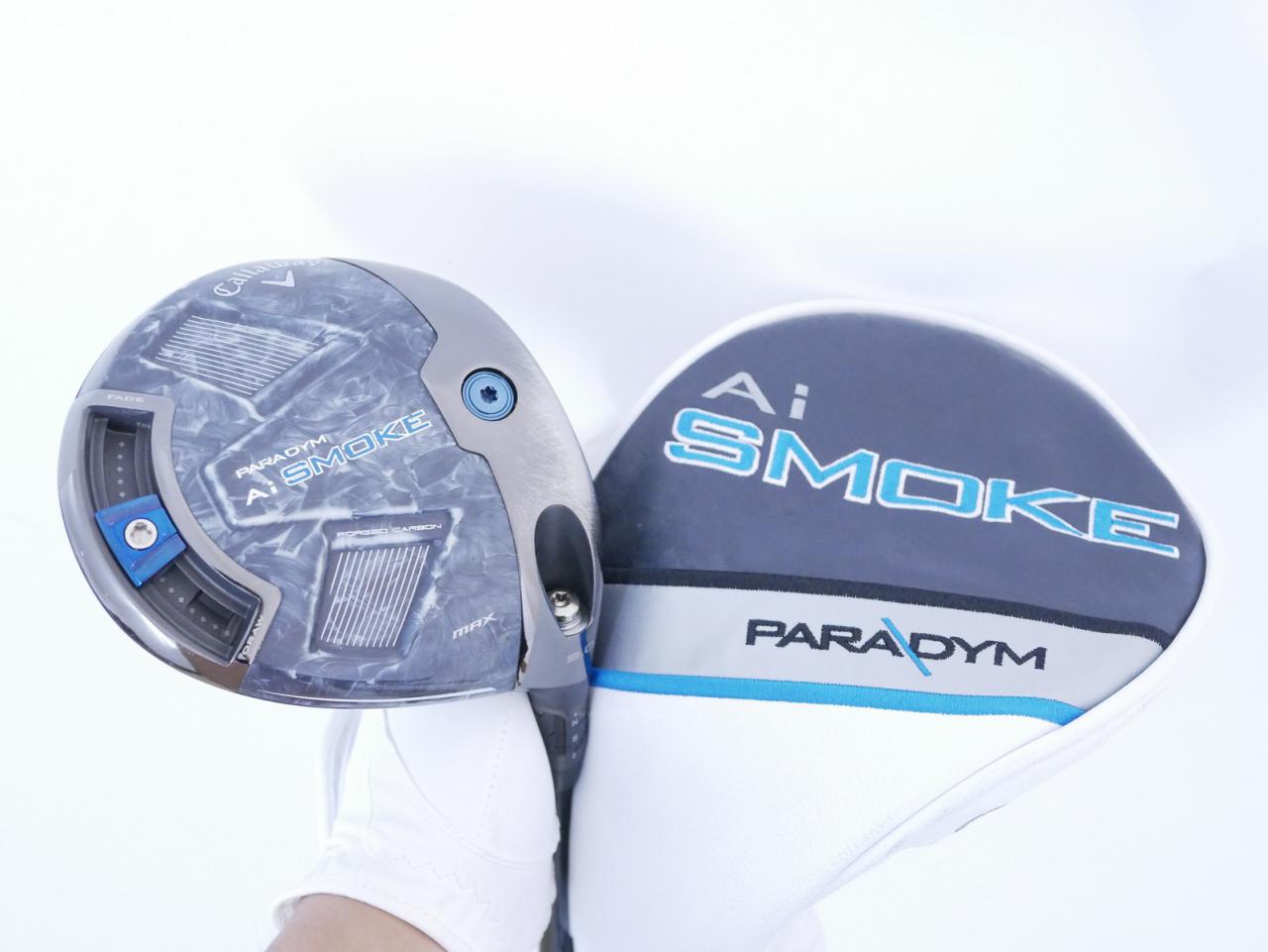 Driver : Callaway : ไดรเวอร์ Callaway Paradym Ai SMOKE MAX (รุ่นปี 2024 Japan Spec.) Loft 9 (ปรับได้) ก้าน Mitsubishi TENSEI 50 Flex S
