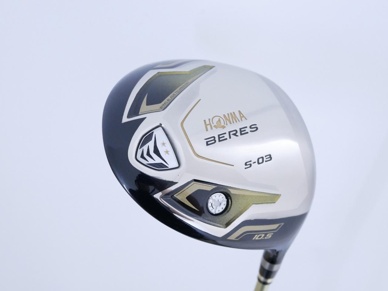Driver : Honma : Honma Beres S-03 (ปี 2015) Loft 10.5 ก้าน ARMRQ 8 (49) Flex R (2 ดาว)