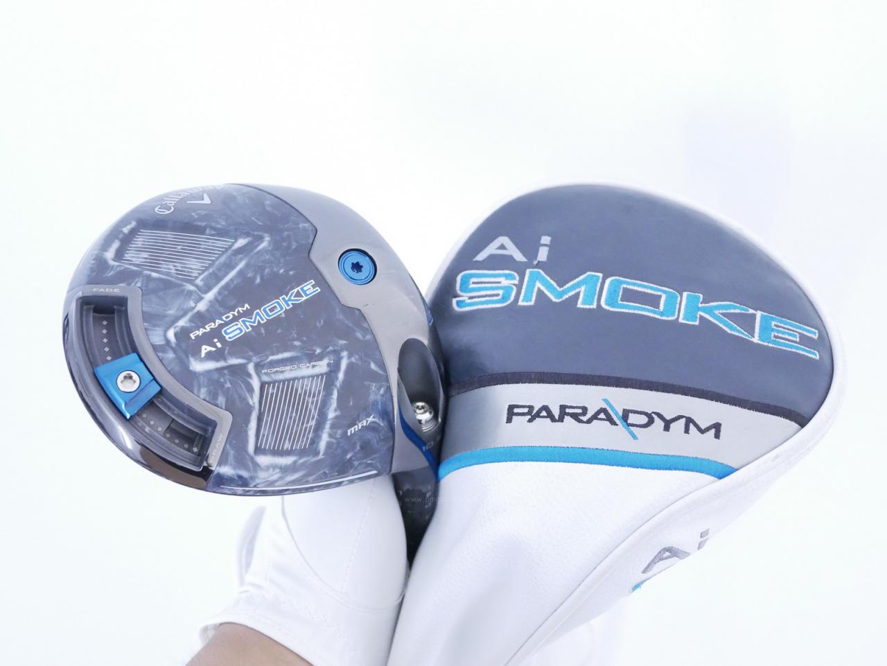 Driver : Callaway : ไดรเวอร์ Callaway Paradym Ai SMOKE MAX (รุ่นปี 2024 Japan Spec.) Loft 10.5 (ปรับได้) ก้าน Mitsubishi TENSEI 50 Flex SR