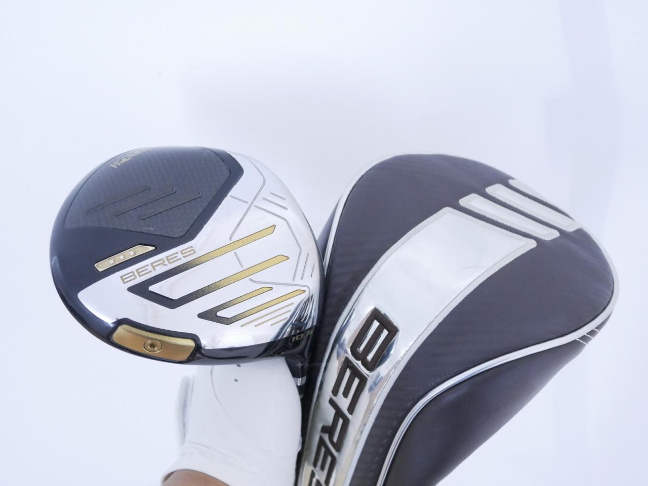 Driver : Honma : **ก้าน 3 ดาว** ไดรเวอร์ Honma Beres 09 (ออกปี 2024) Loft 10.5 ก้าน Honma ARMRQ FX Flex S (3 ดาว)