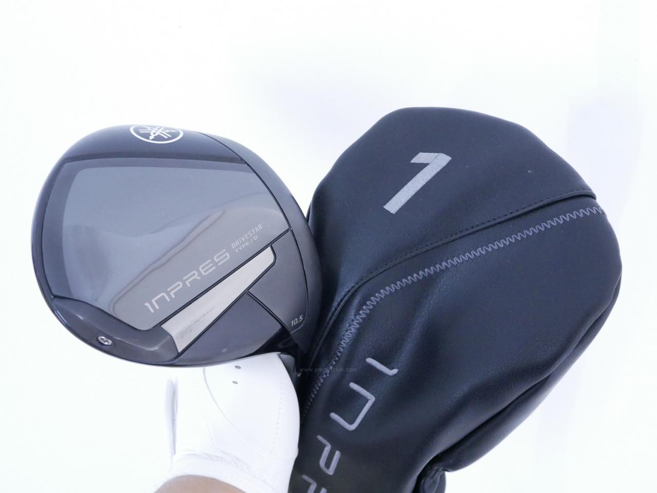Driver : Yamaha : ไดรเวอร์ Yamaha Inpres DriveStar Type D (รุ่นล่าสุด ออกปี 2024 ตีไกล ตีมันมากๆ) Loft 10.5 ก้าน Fujikura Speeder NX TM-425d Flex SR
