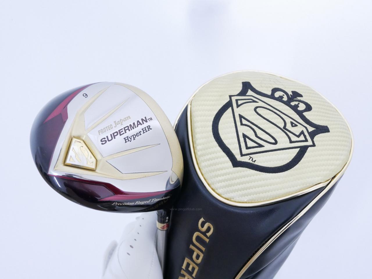 Driver : Superman : ไดรเวอร์ Superman HyperHR (ตีไกลมาก หน้าเด้งสุดๆ COR.885 กระดองเด้ง) Loft 9 Flex R1