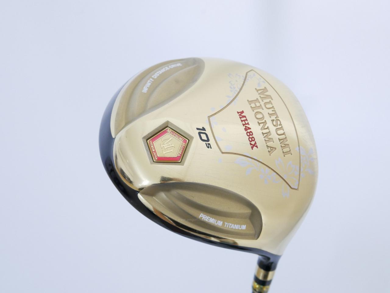 Driver : Other Brand : ไดรเวอร์ Mutsumi Honma MH488X (หัวขนาด 488cc. หน้าเด้งเกินกฏ) Loft 10.5 สุดยอดก้าน Crazy Royal Decoration Athlete Type A (Super Speed) Flex R