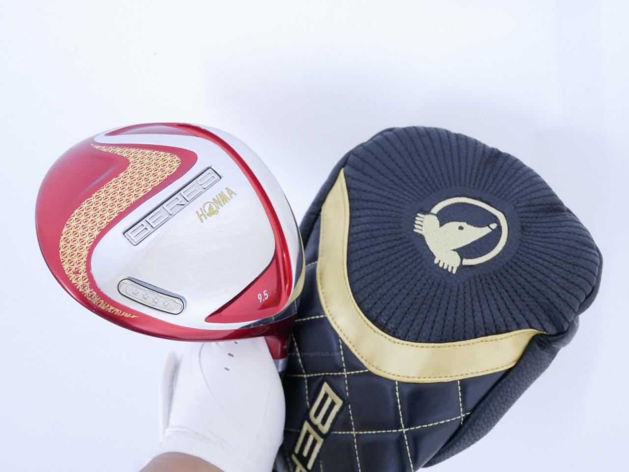 Driver : Honma : **ก้าน 4 ดาว** ไดรเวอร์ Honma Beres 2020 (ออกปี 2020) Loft 9.5 ก้าน Honma ARMRQ (52) Flex S (4 ดาว)