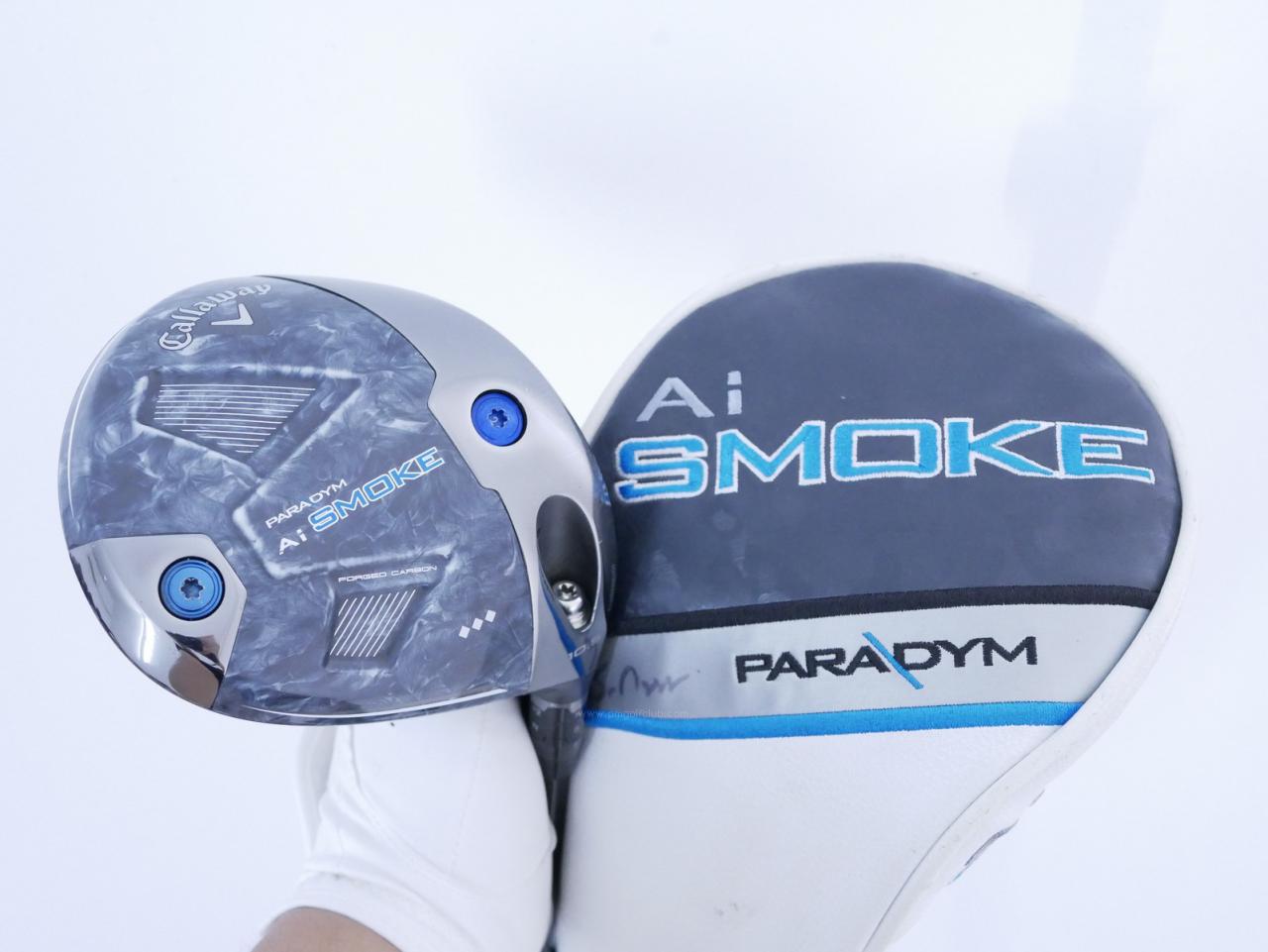 Driver : Callaway : ไดรเวอร์ Callaway Paradym Ai SMOKE Triple Diamond (รุ่นปี 2024 Low Spin สุดๆๆ) Loft 10.5 (ปรับได้) ก้าน Mitsubishi TENSEI 55 Flex SR
