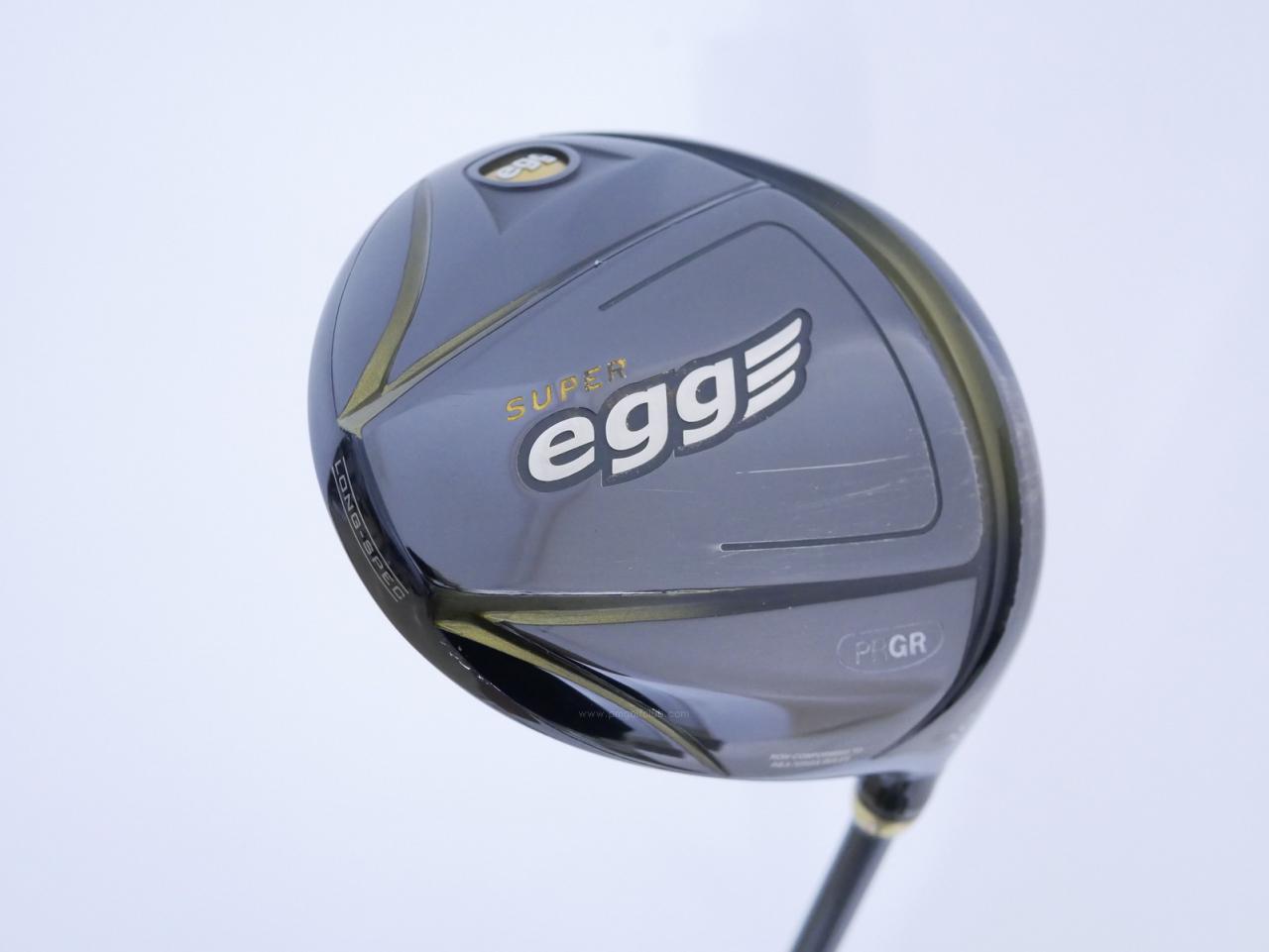 Driver : PRGR : ไดรเวอร์ PRGR Super EGG Long Spec (ปี 2019 หน้าเด้งเกินกฏ COR 0.86) Loft 10 ก้าน M-40 Flex SR