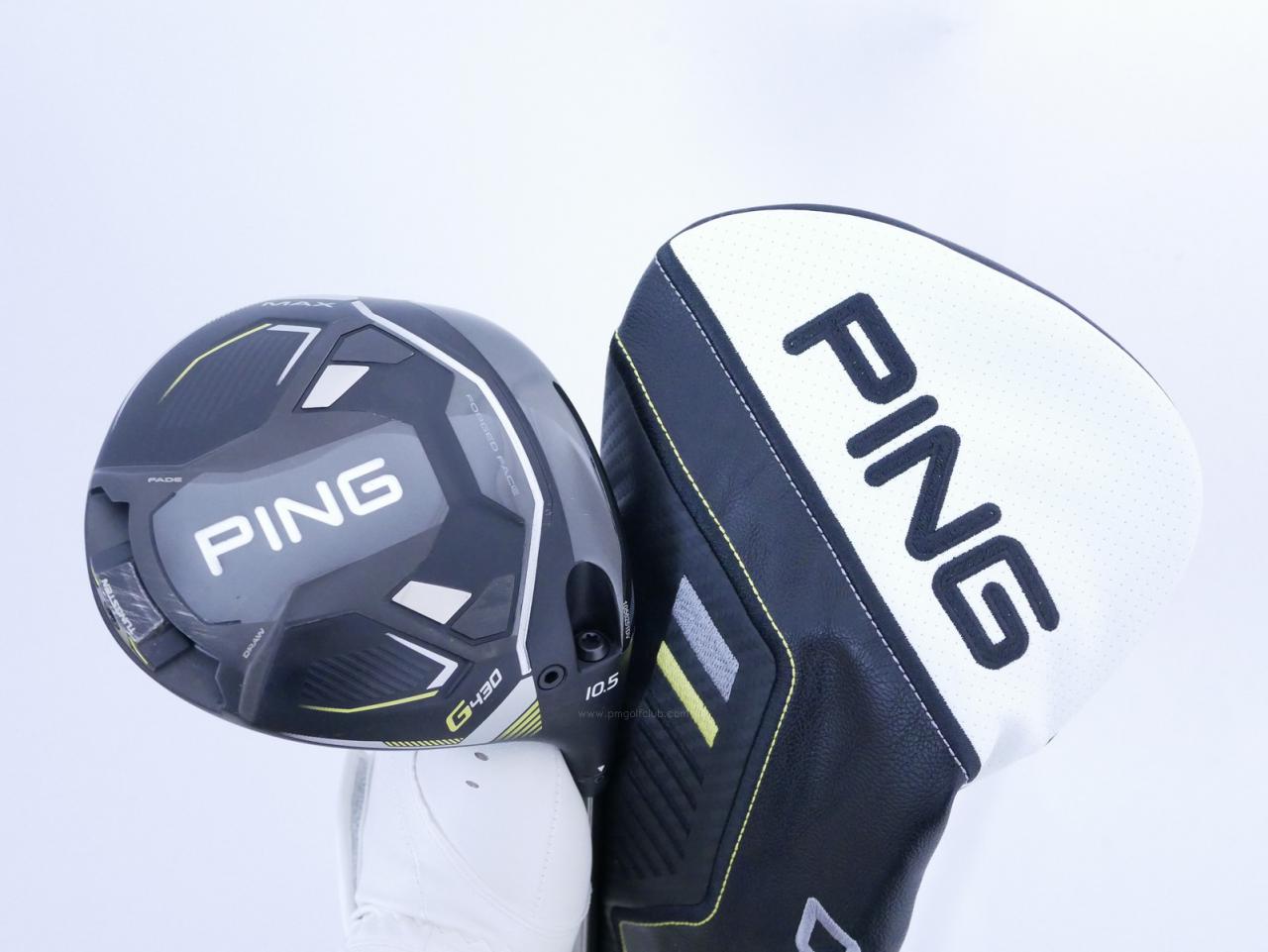 Driver : PING : ไดรเวอร์ Ping G430 Max (รุ่นปี 2023) Loft 10.5 ก้าน Ping Tour 2.0 65 Flex S