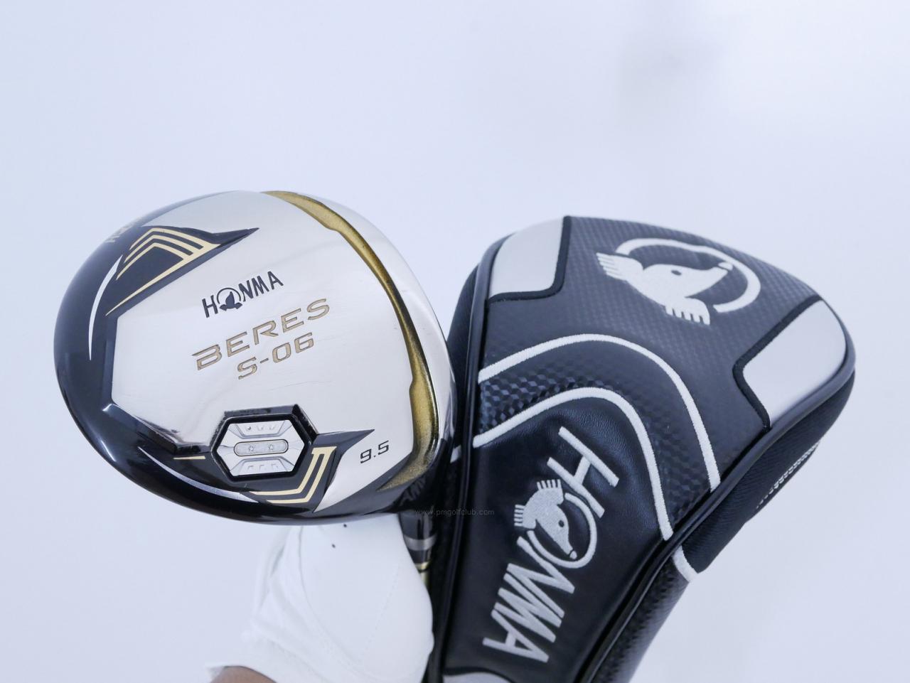 Driver : Honma : ไดรเวอร์ Honma Beres S-06 (รุ่นปี 2019) Loft 9.5 ก้าน ARMRQ X (47) Flex S (2 ดาว)