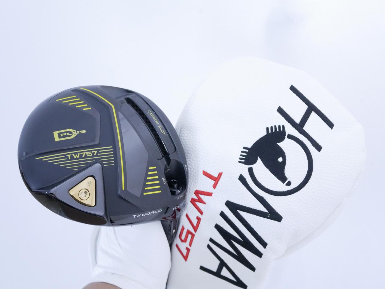 Driver : Honma : ไดรเวอร์ Honma Tour World TW757D Plus (ออกปี 2022) Loft 10.5 ก้าน Honma Vizard 45 Flex R