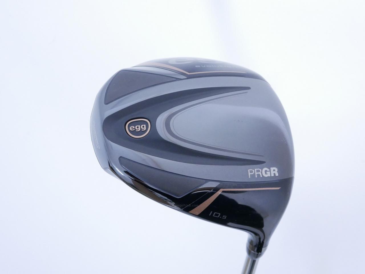 Driver : PRGR : ไดรเวอร์ PRGR Super EGG Evolution 500cc. (รุ่นล่าสุด ออกปี 2024 หน้าเด้งเกินกฏ ตีไกลมาก) Loft 10.5 Flex R2 (M-35)