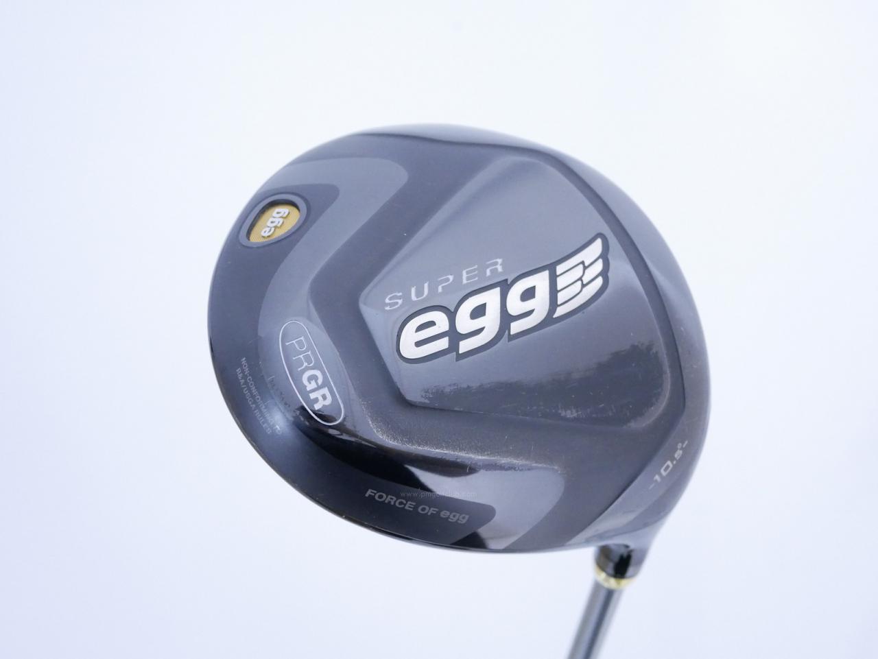 Driver : PRGR : ไดรเวอร์ PRGR Super EGG (ปี 2017 หน้าเด้งเกินกฏ) Loft 10.5 ก้าน M-37 Flex R