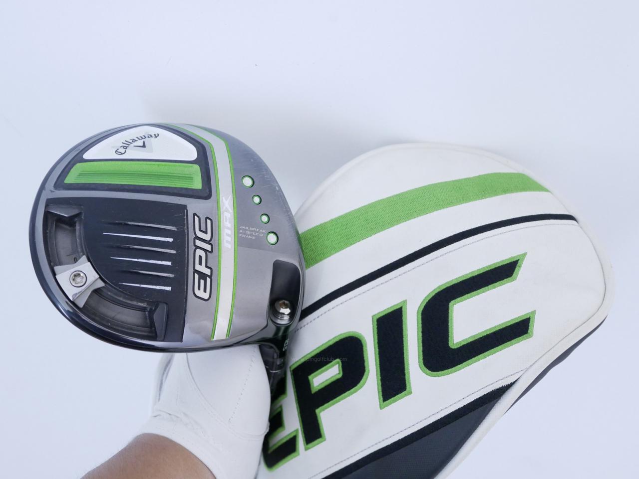 Driver : Callaway : ไดรเวอร์ Callaway EPIC MAX (รุ่นปี 2021) Loft 10.5 ก้าน Mitsubishi Diamana 50 Flex S