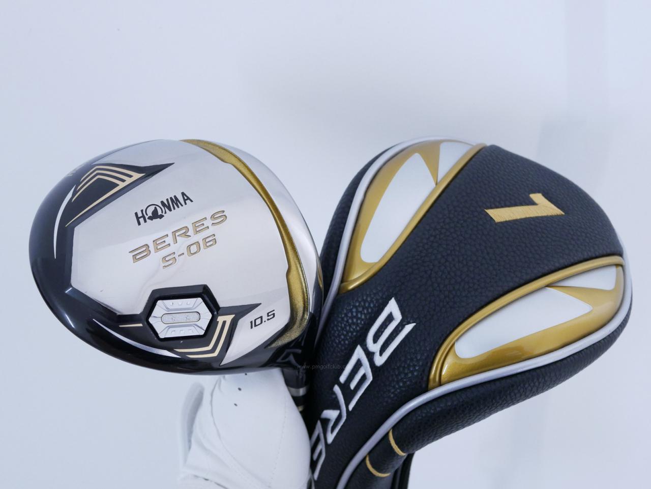 Driver : Honma : ไดรเวอร์ Honma Beres S-06 (รุ่นปี 2019) Loft 10.5 ก้าน ARMRQ X (47) Flex R (2 ดาว)