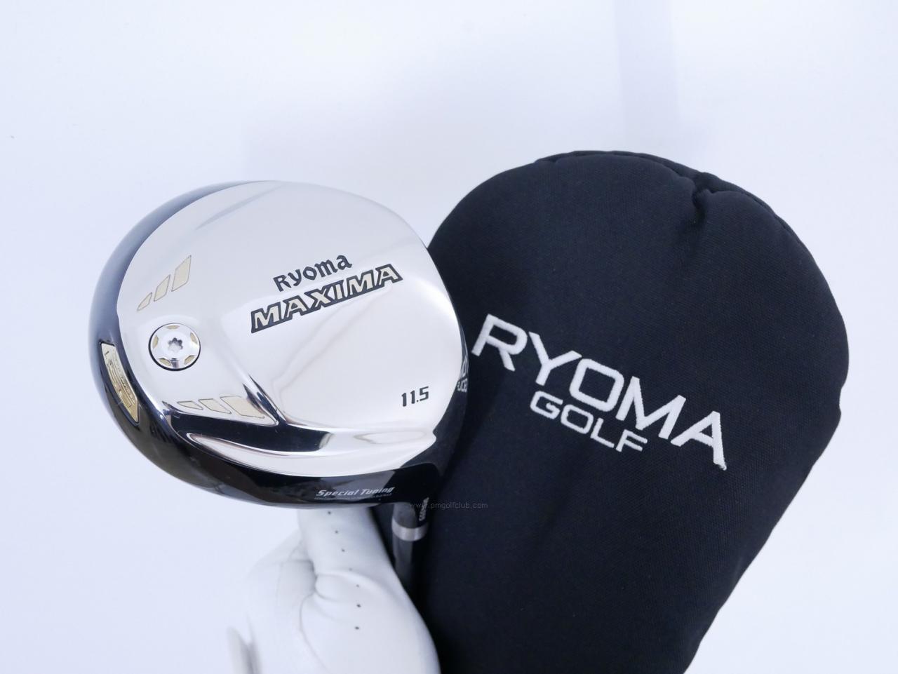 Driver : Ryoma : ไดรเวอร์ Ryoma Maxima Special Tunning (ปี 2019 หน้าเด้งเกินกฏ) Loft 11.5 สุดยอดก้าน Roddio NP5 Flex SR