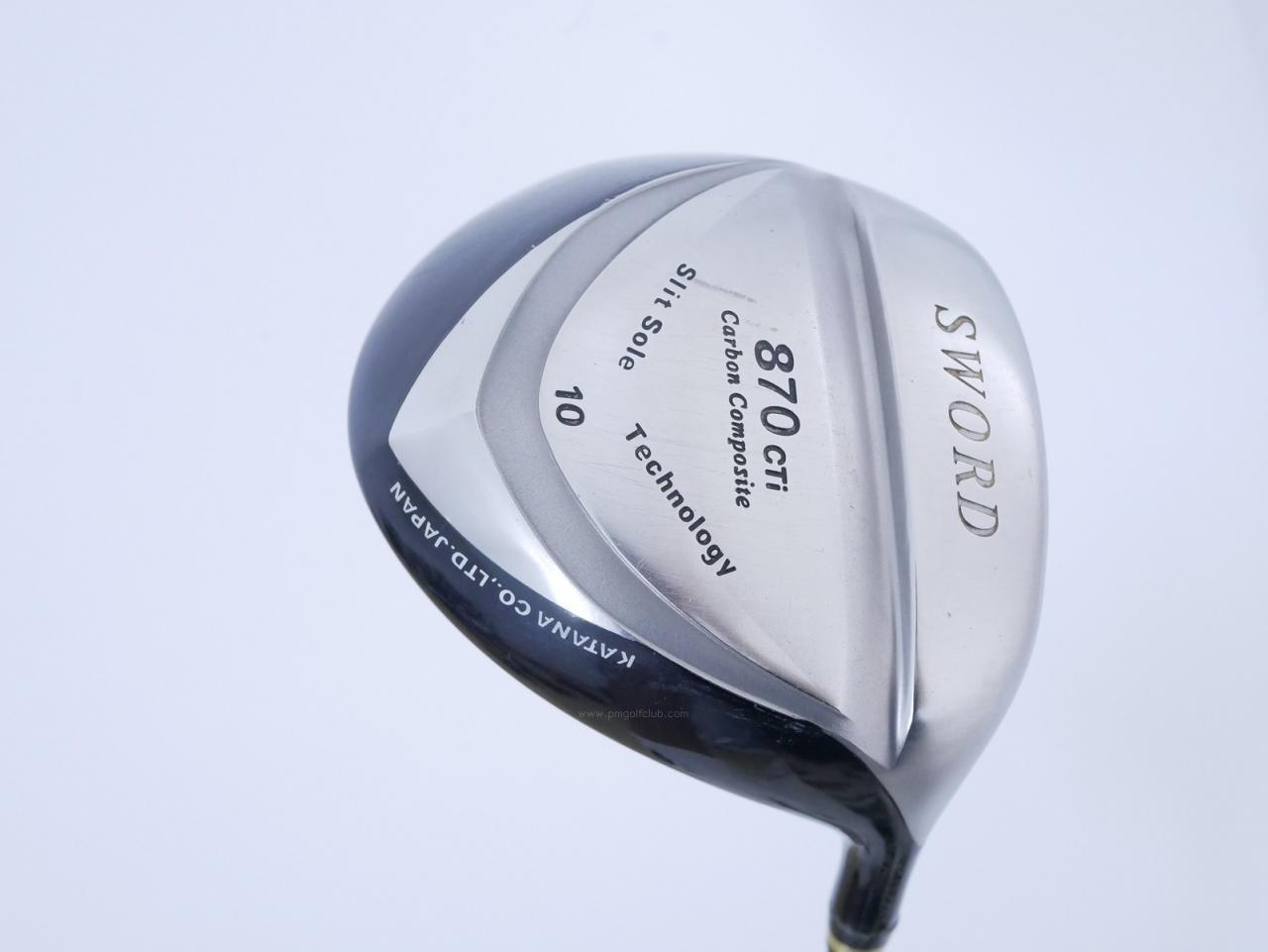 Driver : Katana : Katana Sword 870Cti (หน้าเด้งสุดๆ ตัวดังในอดีต) Loft 10 ก้าน Mitsubishi Diamana ZX 50 Flex R