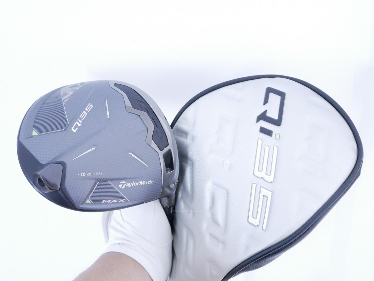 Driver : Taylormade : ไดรเวอร์ Taylormade Qi35 MAX (รุ่นใหม่ล่าสุด ปี 2025) Loft 9 ก้าน Mitsubishi Diamana TM50 Flex S