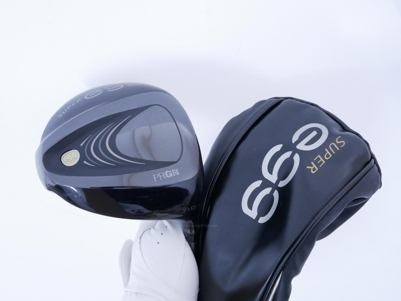 Driver : PRGR : ไดรเวอร์ PRGR Super EGG 485cc. (ปี 2023 หน้าเด้งเกินกฏ ตีไกลมาก) Loft 10.5 Flex R (M-37)