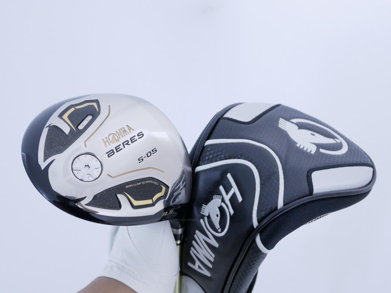Driver : Honma : ไดรเวอร์ Honma Beres S-05 C+ (ปี 2017 สเปคพิเศษ หน้าเด้งเกินกฏ) Loft 9.5 ก้าน ARMRQ ∞ (48) Flex R (2 ดาว)