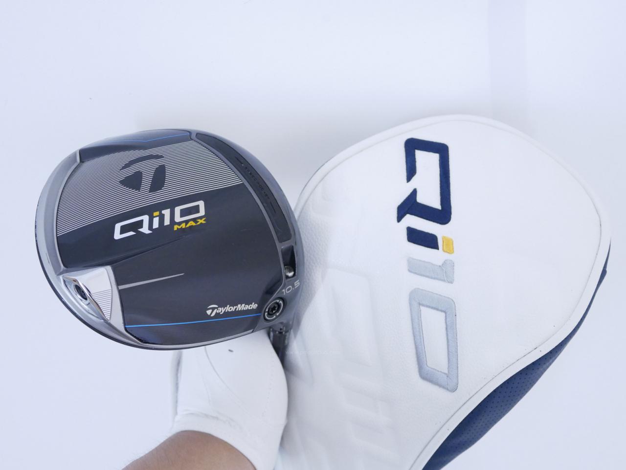 Driver : Taylormade : ไดรเวอร์ Taylormade Qi10 MAX (ออกปี 2024) Loft 10.5 ก้าน Mitsubishi Diamana TM50 Flex R