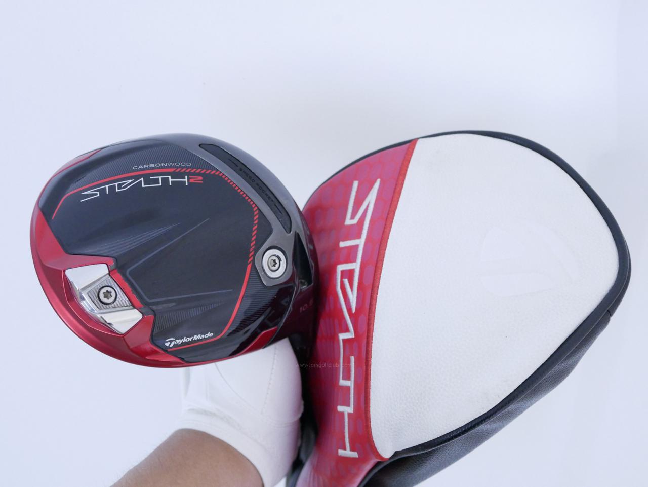 Driver : Taylormade : ไดรเวอร์ Taylormade Stealth 2 (รุ่นปี 2023) Loft 10.5 (ปรับได้) ก้าน Mitsubishi TENSEI TM50 Flex R
