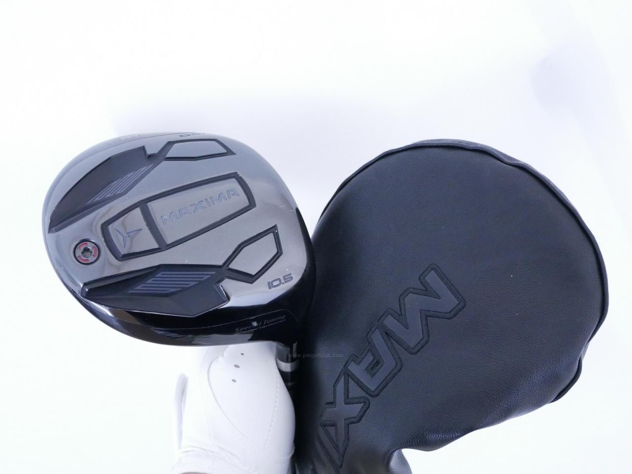 Driver : Ryoma : ไดรเวอร์ Ryoma Maxima III Special Tunning (ตัวใหม่ล่าสุด ออกปี 2024 หน้าเด้งเกินกฏ ไกลมากๆๆ) Loft 10.5 ก้านตัวท็อป RYOMA BEYOND POWER III PLUS FLEX ∞