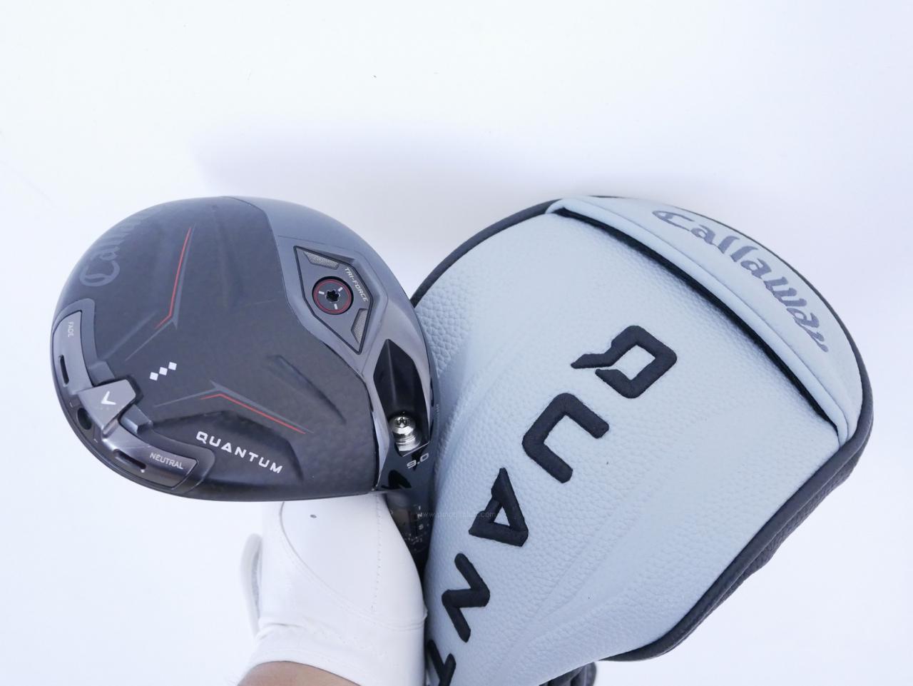 Driver : Callaway : ไดรเวอร์ Callaway Quantum Triple Diamond (รุ่นล่าสุด ออกปี 2026) Loft 9 ก้าน Mitsubishi TENSEI 60 Flex S