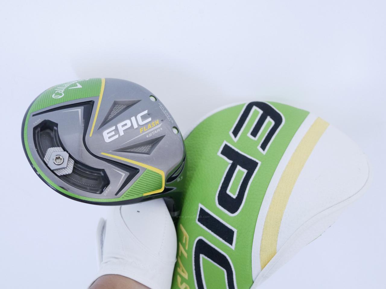 Driver : Callaway : ไดรเวอร์ Callaway Epic Flash Star (รุ่นปี 2019 Japan Spec.) Loft 9.5 ก้าน Fujikura Speeder Evolution Flex S