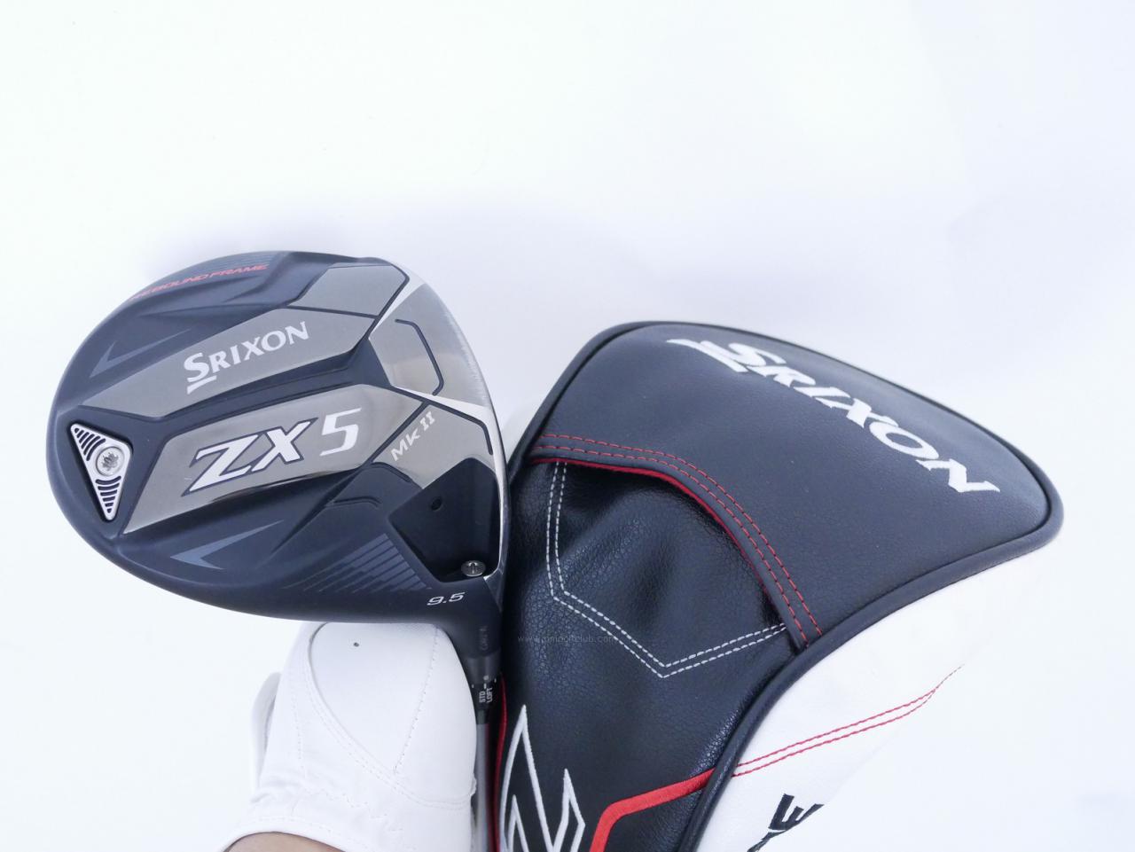Driver : Other Brand : ไดรเวอร์ Srixon ZX5 Mk II (รุ่นปี 2023) Loft 9.5 ก้าน Mitsubishi Diamana 50 Flex S