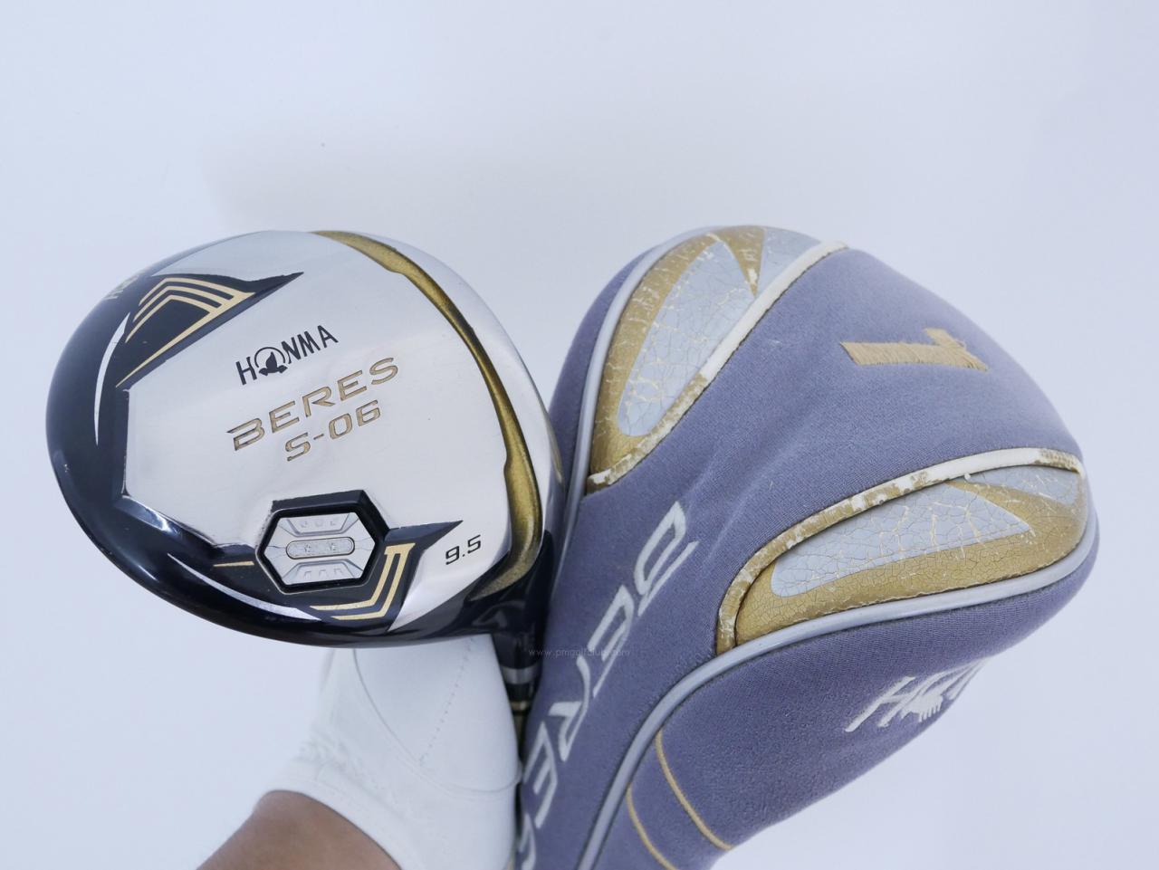 Driver : Honma : ไดรเวอร์ Honma Beres S-06 (รุ่นปี 2019) Loft 9.5 ก้าน ARMRQ X (47) Flex R (2 ดาว)
